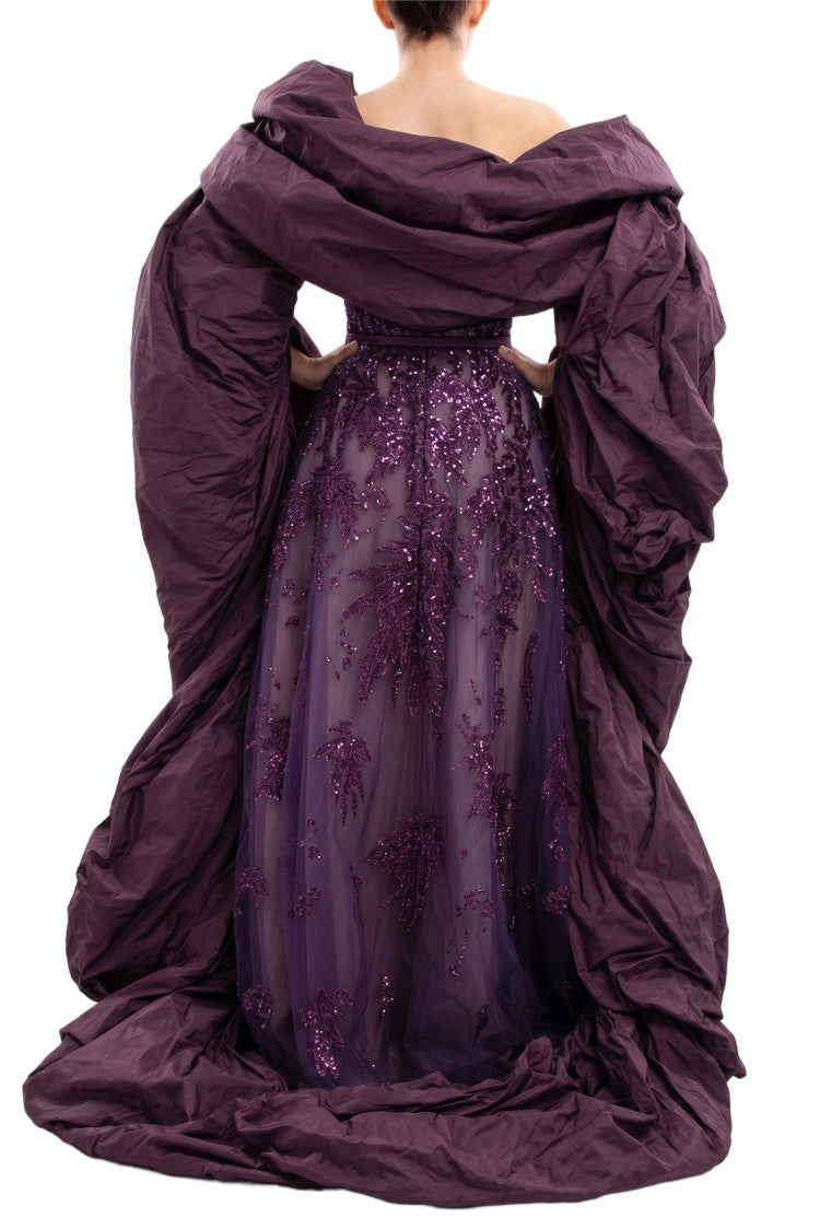 Saiid Kobeisy Embroidered Strapless Dress