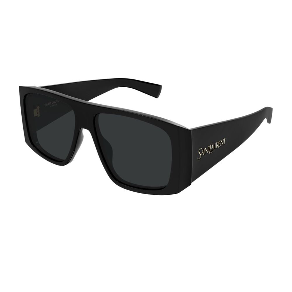 Saint Laurent Sl 832 Linea Sl Logo Oversized Rectangular Sunglasses