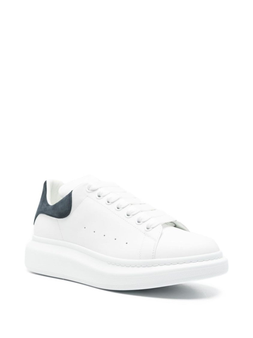 Alexander Mcqueen White Chunky Sole Leather Sneakers