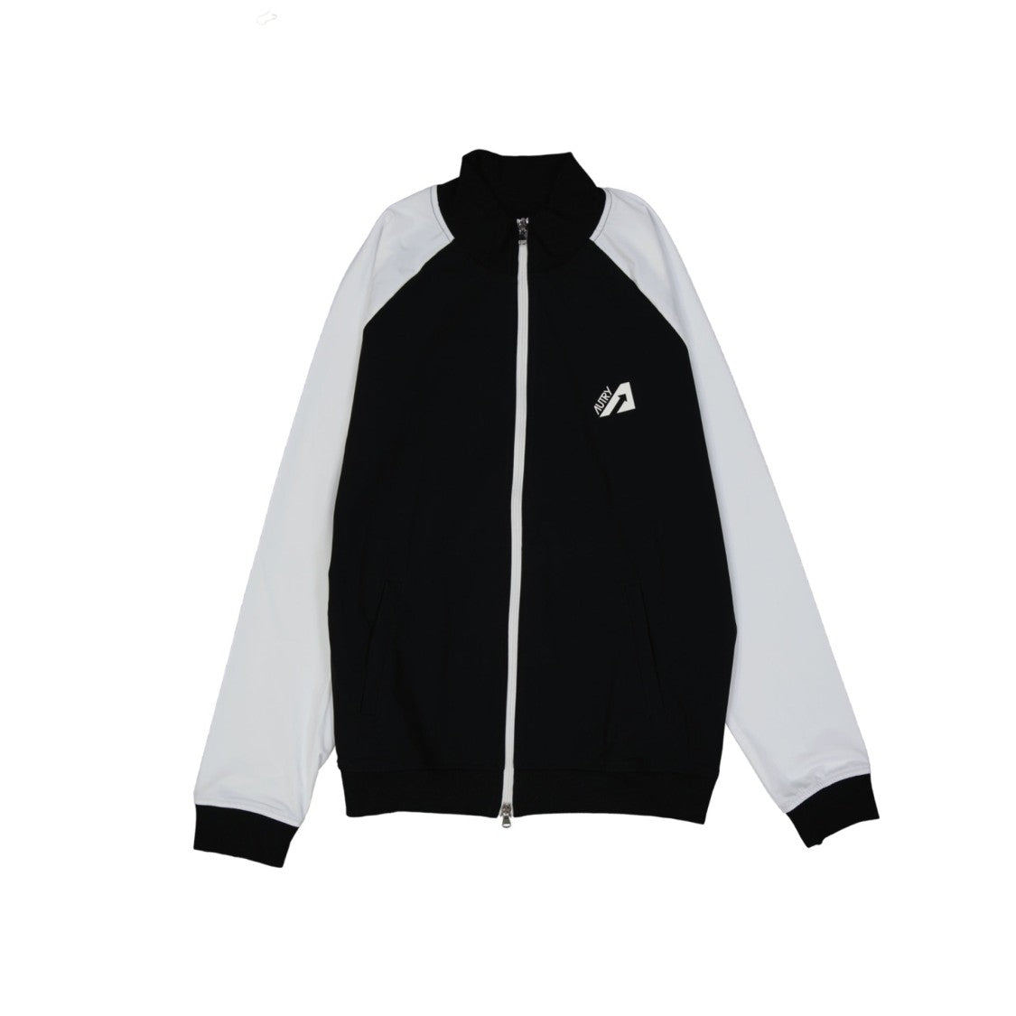 Autry Two-Tone Logo Bomber Jacket With Smooth Fit