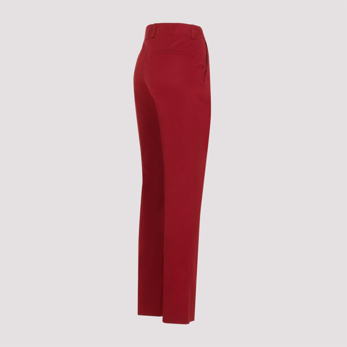 Saint Laurent Rouge Cotton Pants