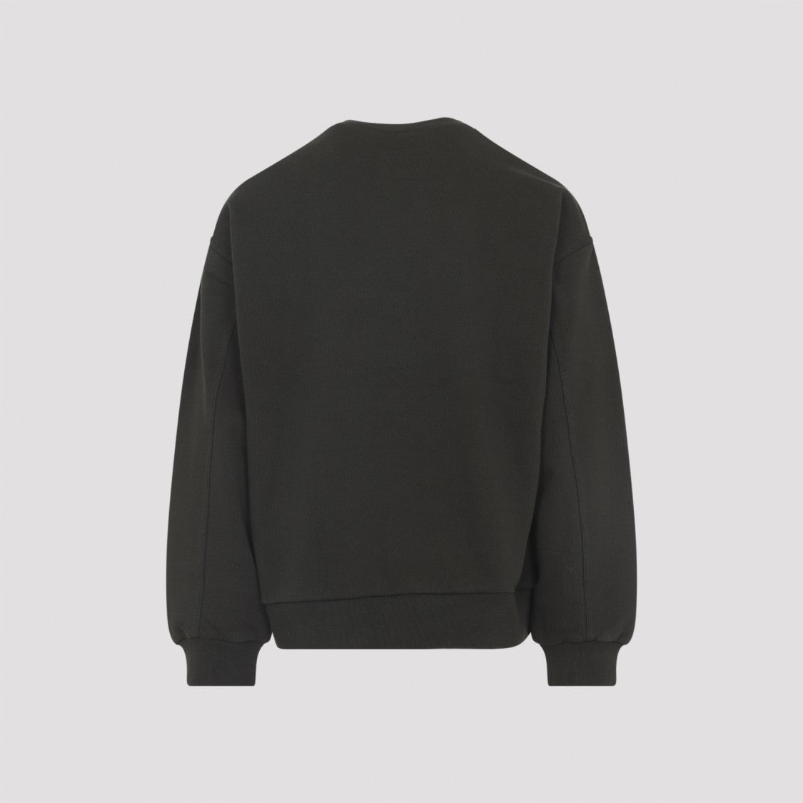 Carhartt Wip Relaxed Fit Black Crewneck Sweatshirt With Zippered Pocket