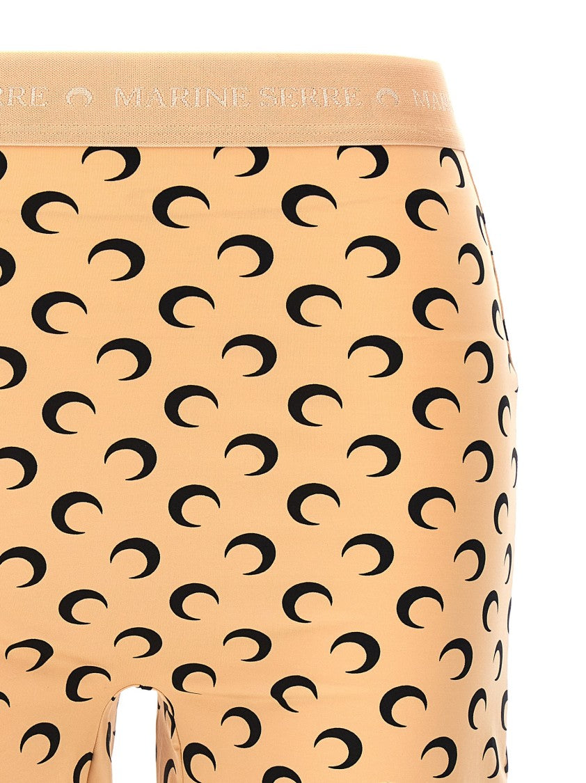 Marine Serre Recycled Moon' Biker Shorts