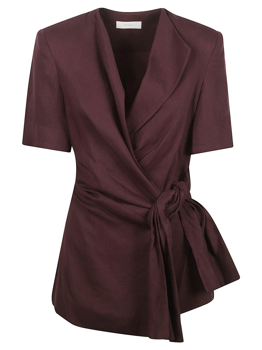 Faithfull The Brand Ida Knot Blazer