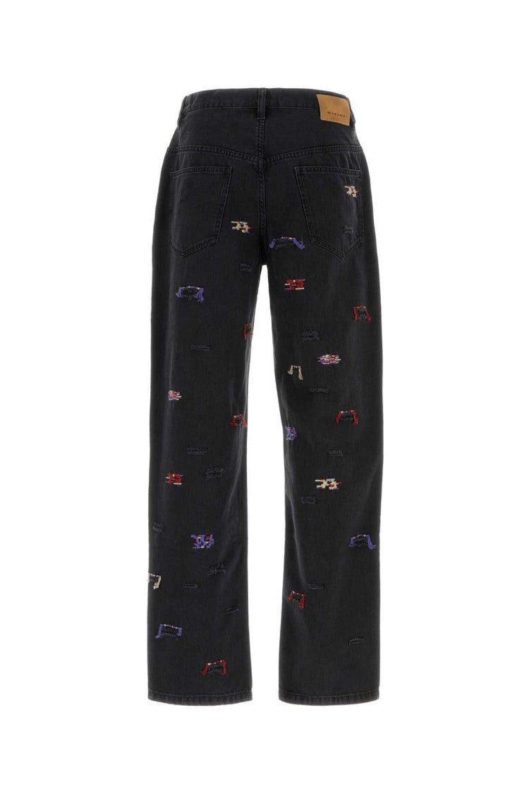 Isabel Marant Black Denim Juro Jeans