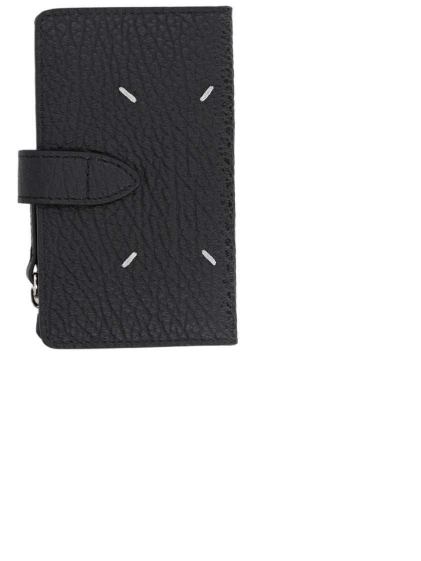 Maison Margiela Textured Leather Zip Wallet