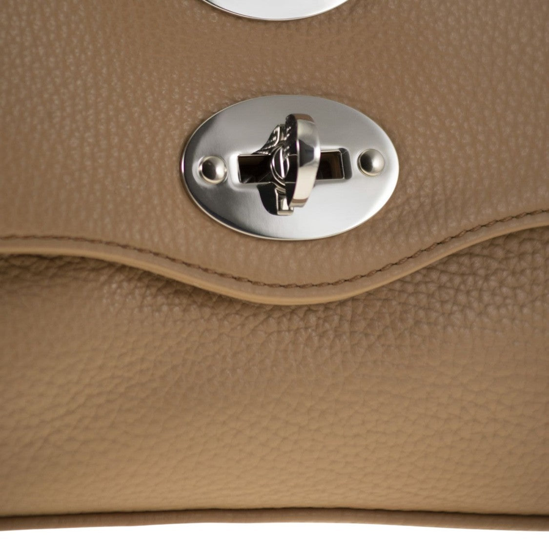 Zanellato Textured Calf Leather Messenger Bag