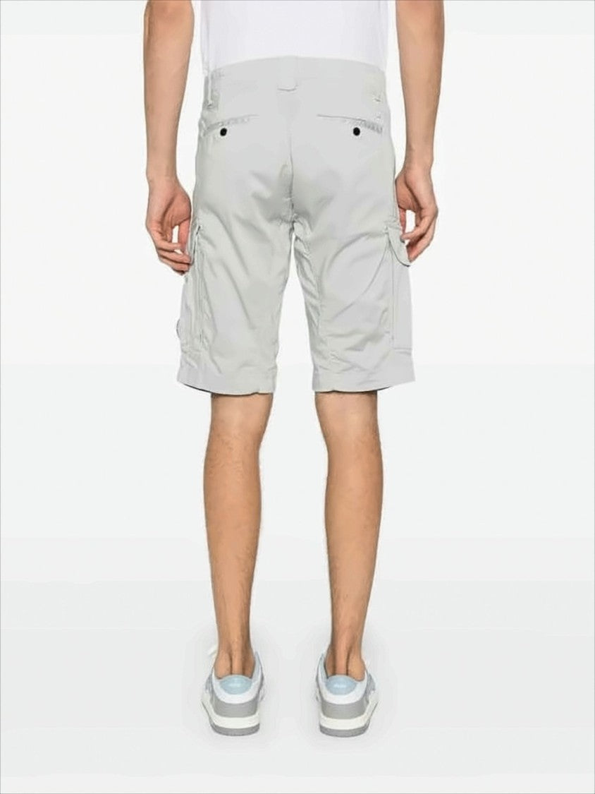 C.P. Company Tailored Utility Shorts With Round Lens Detail