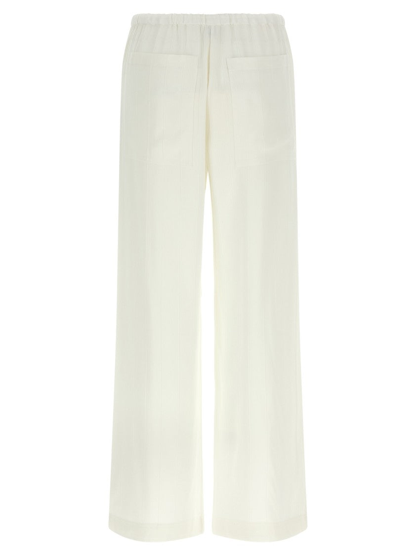 Totême Pants With Raised Stripes