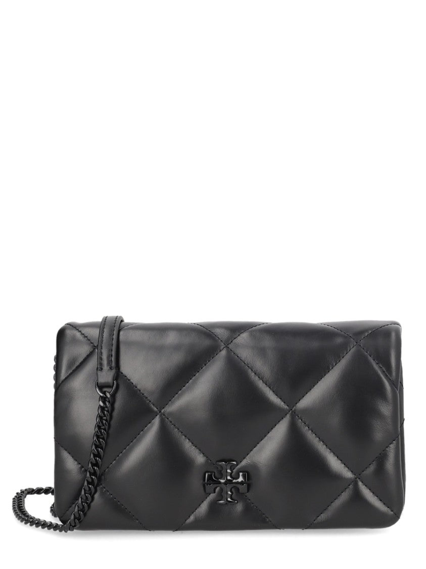Tory Burch Kira Quilted Diamond Chain Wallet