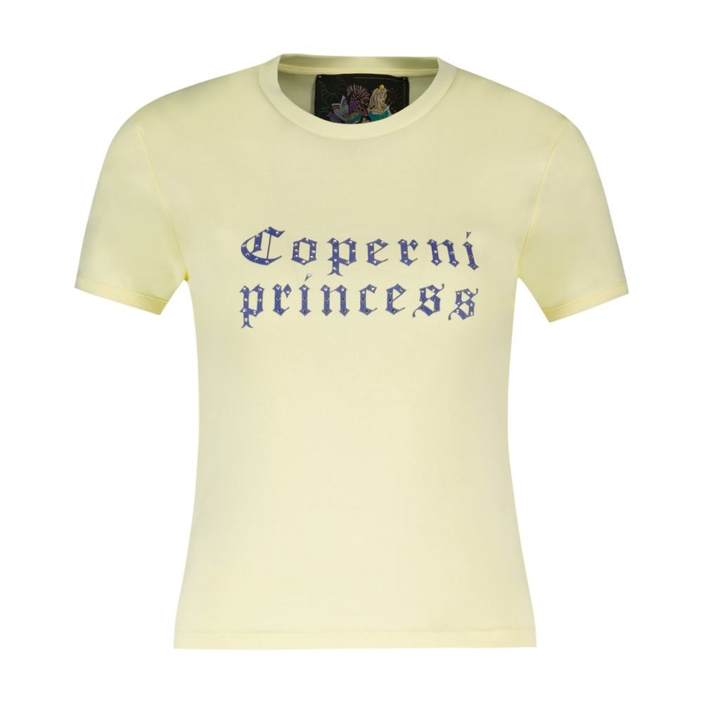 Coperni Princess T-Shirt - Cotton - Yellow