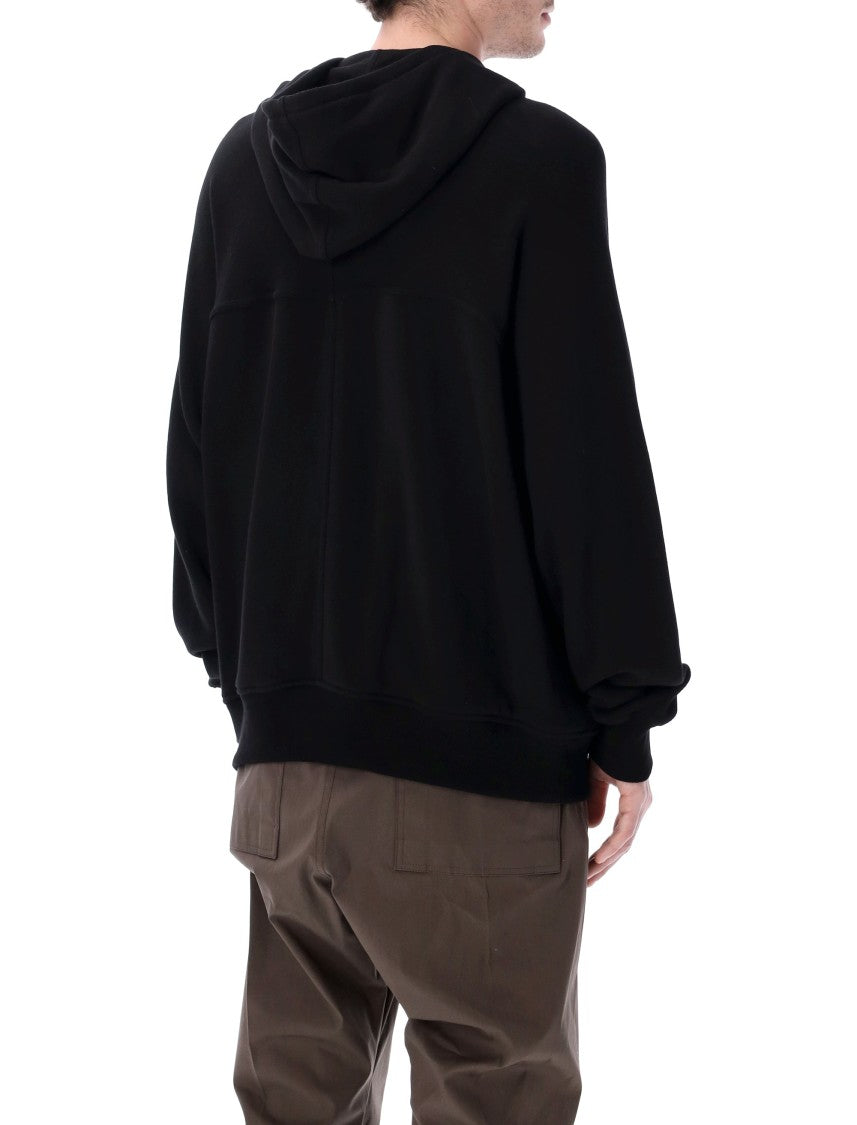 Rick Owens Zipped Windbreaker Hoodie