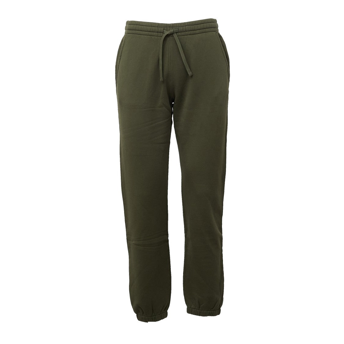Mc2 Saint Barth Green Sweatpants Bolt Wn Raw Drawstring Sweatpants
