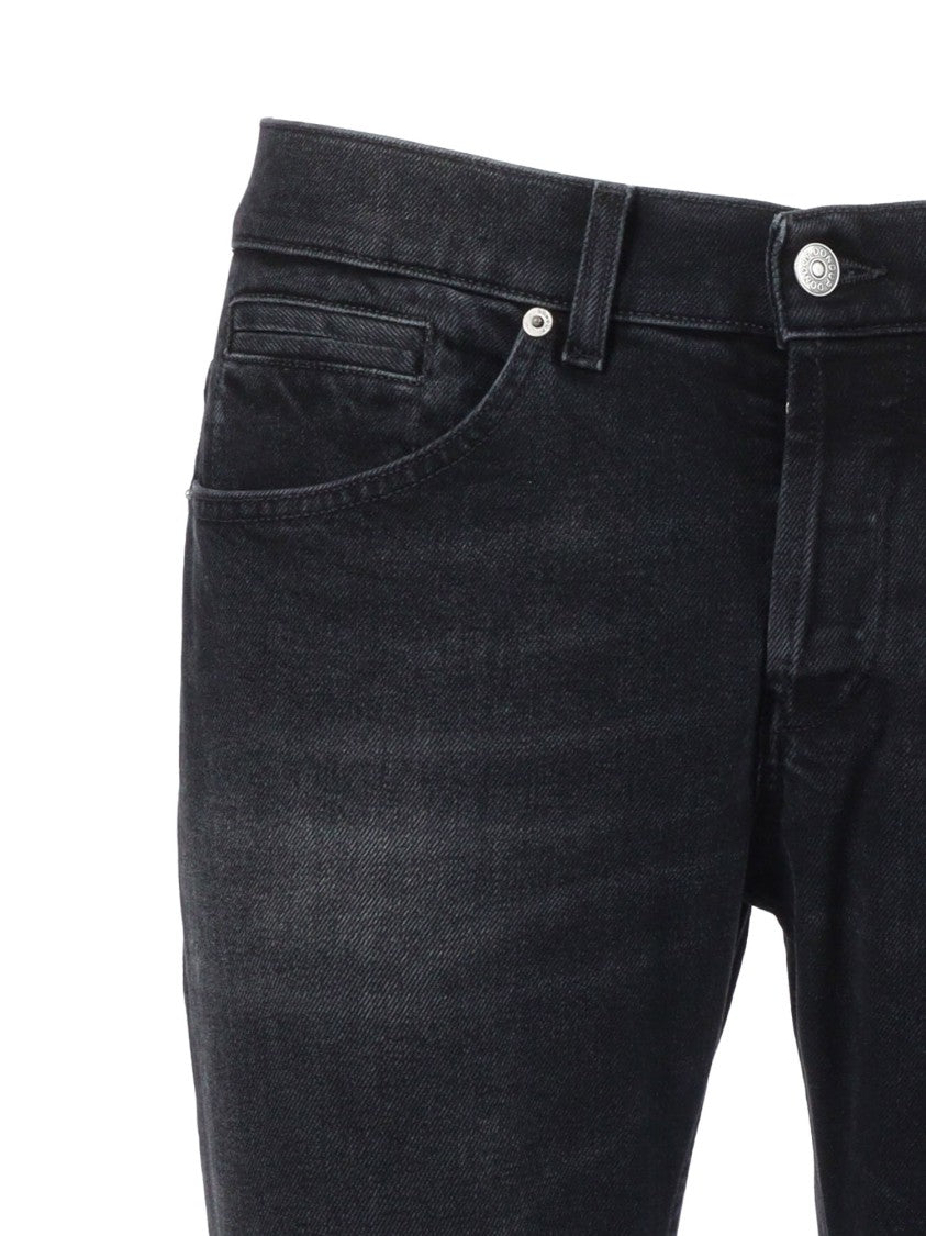 Dondup Slim Fit Casual Pants With Classic Five-Pocket Design