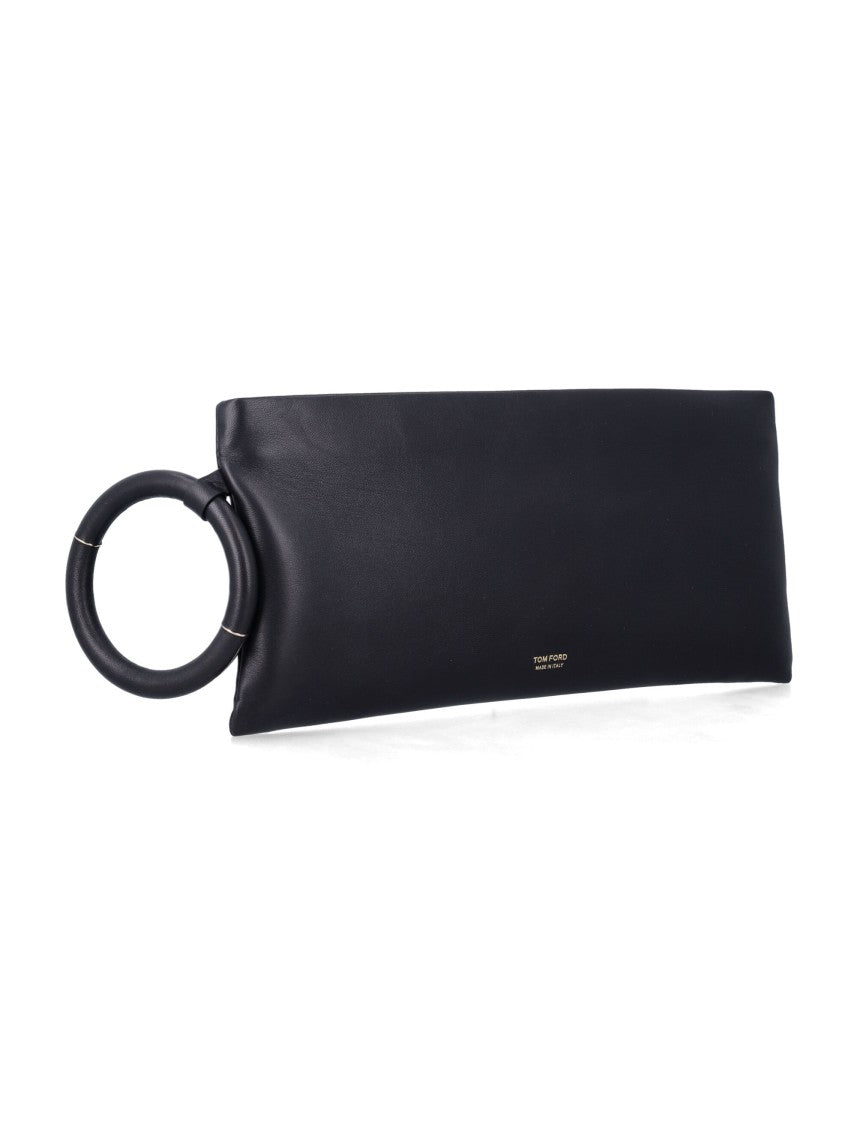 Tom Ford Nappa Leather Aura Clutch