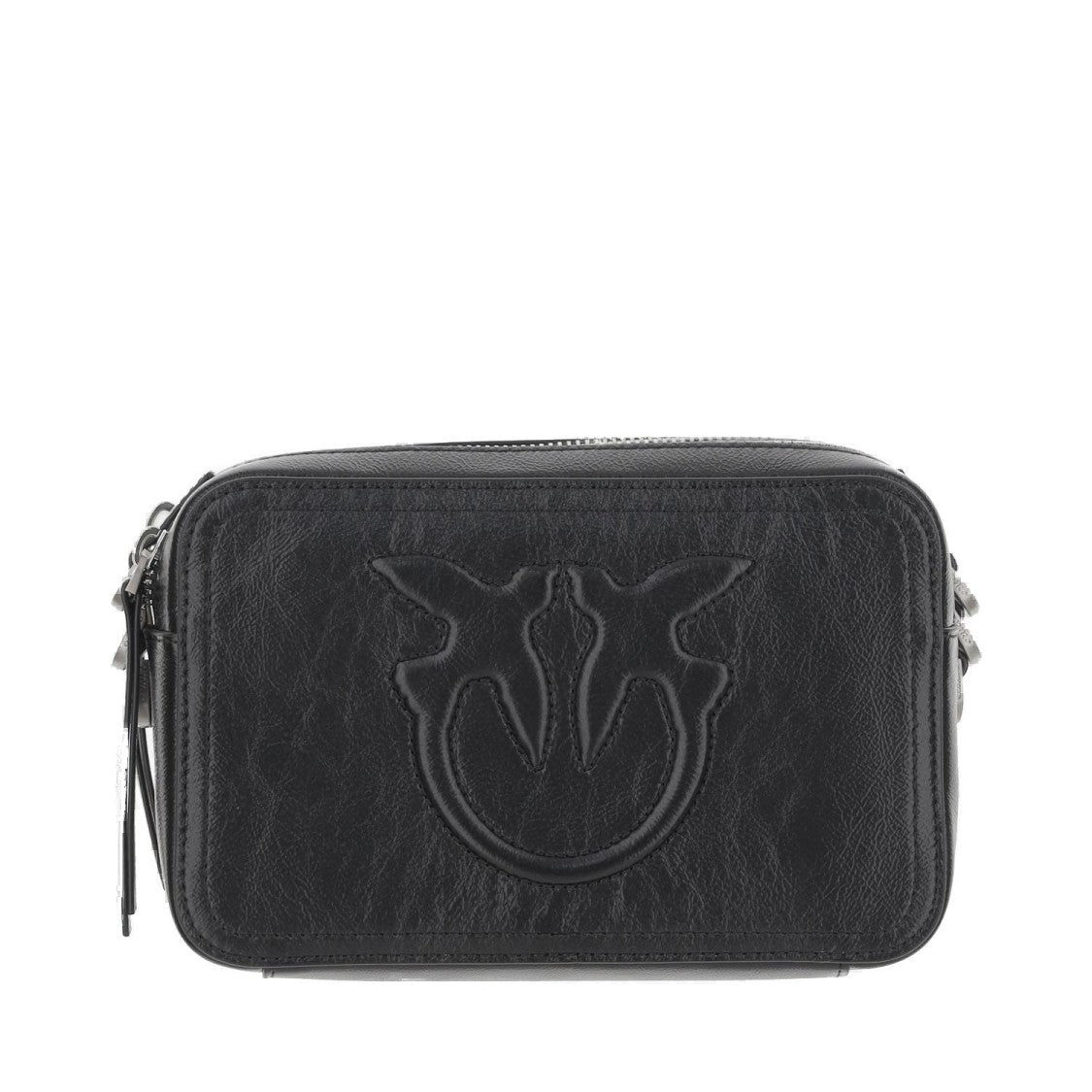 Pinko Rectangular Camera Bag With Maxi Embossed Logo