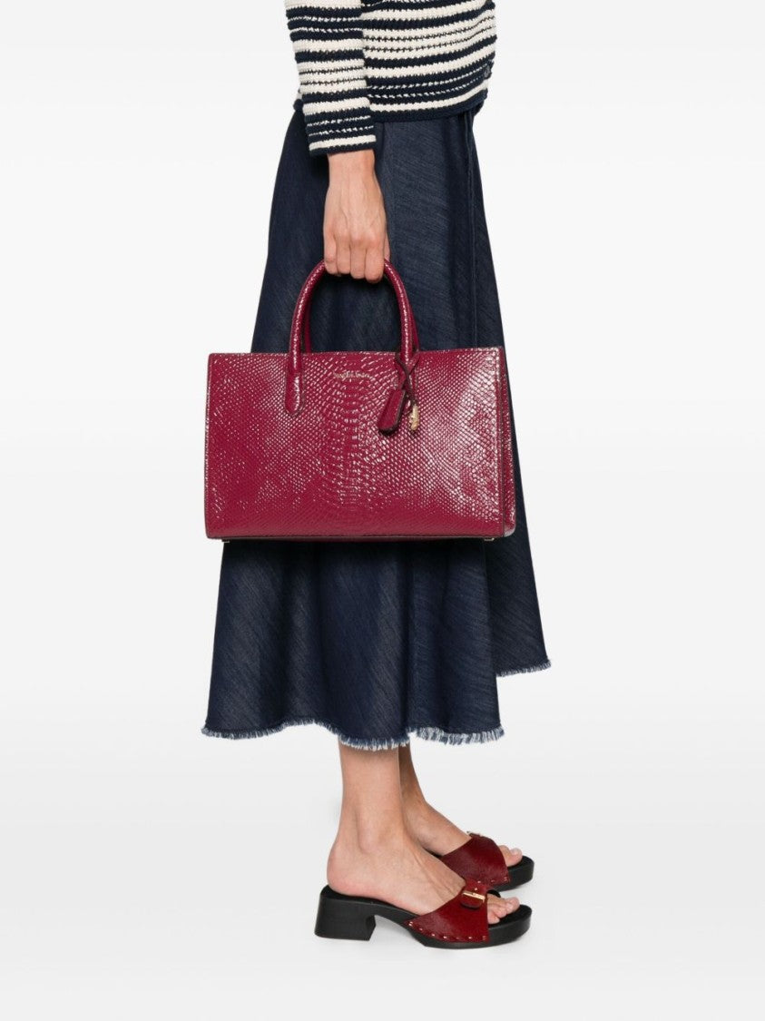 Michael Kors Structured Beige Vitello Leather Shopper