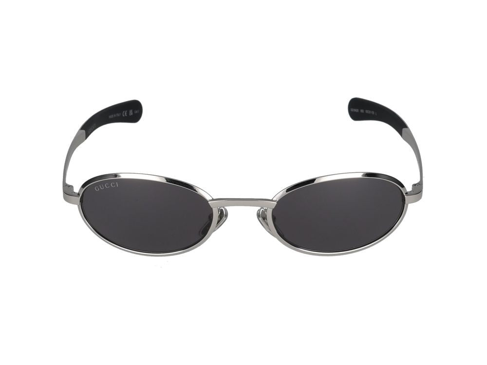Gucci Sunglasses Gg1942s 002 Silver Silver Grey 53/21/135