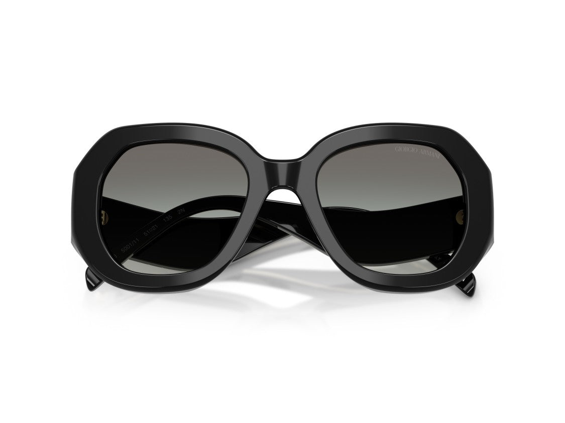 Giorgio Armani Gold 0Ar8248 Geometric Oversized Sunglasses