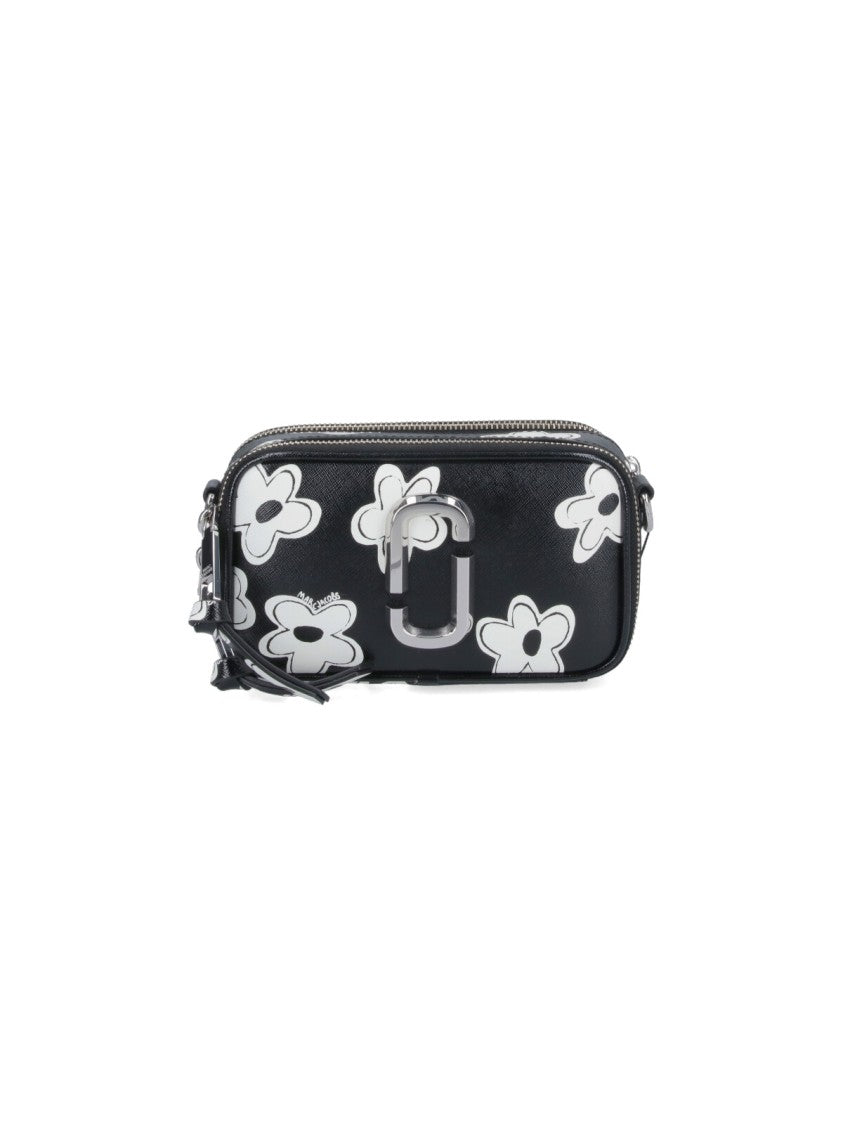 Marc Jacobs The Daisy Snapshot' Crossbody – Black/Floral