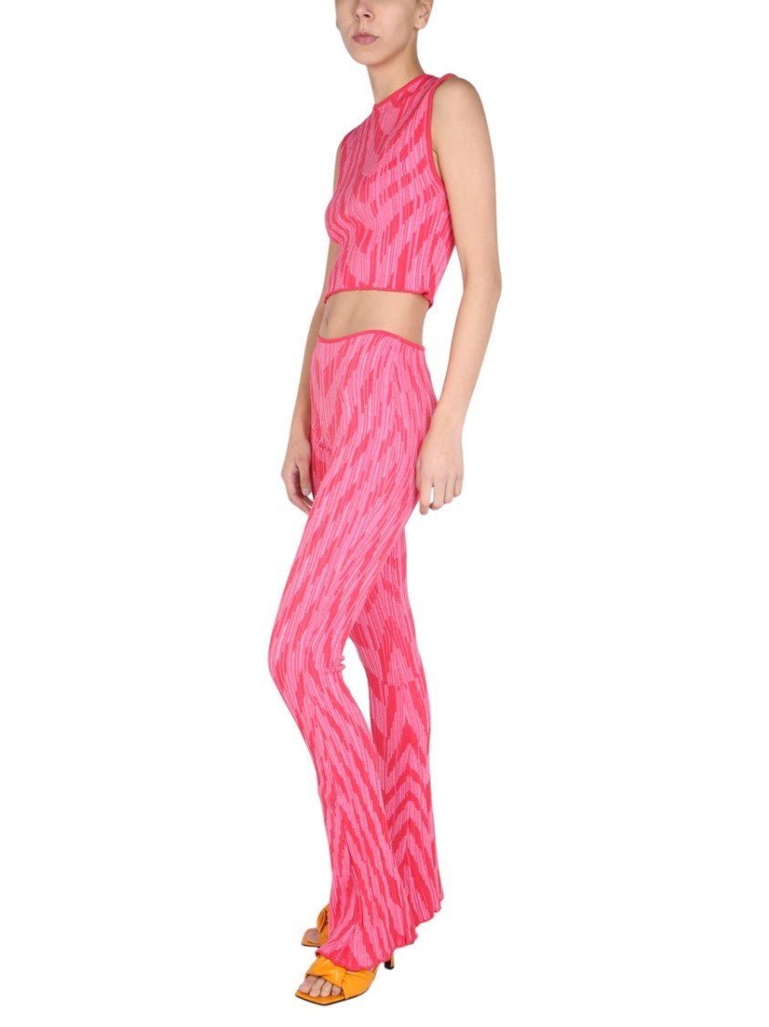 Philosophy Di Lorenzo Serafini Striped Pattern Pants