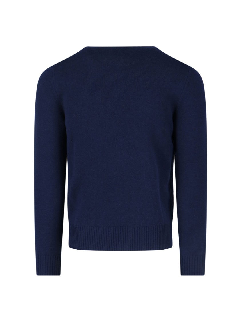 Drumohr Cashmere Sweater – Navy
