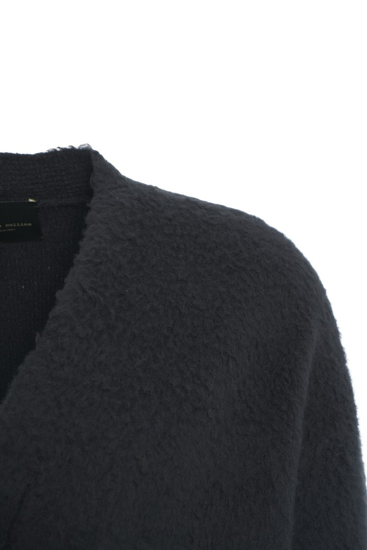 Roberto Collina Cardigan With V-Neck And Patch Pockets