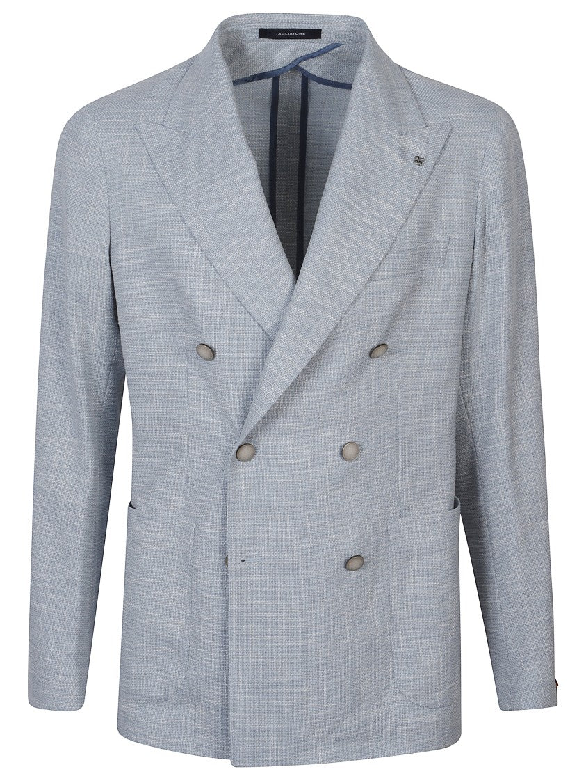 Tagliatore Monte Carlo Double Breasted Blazer
