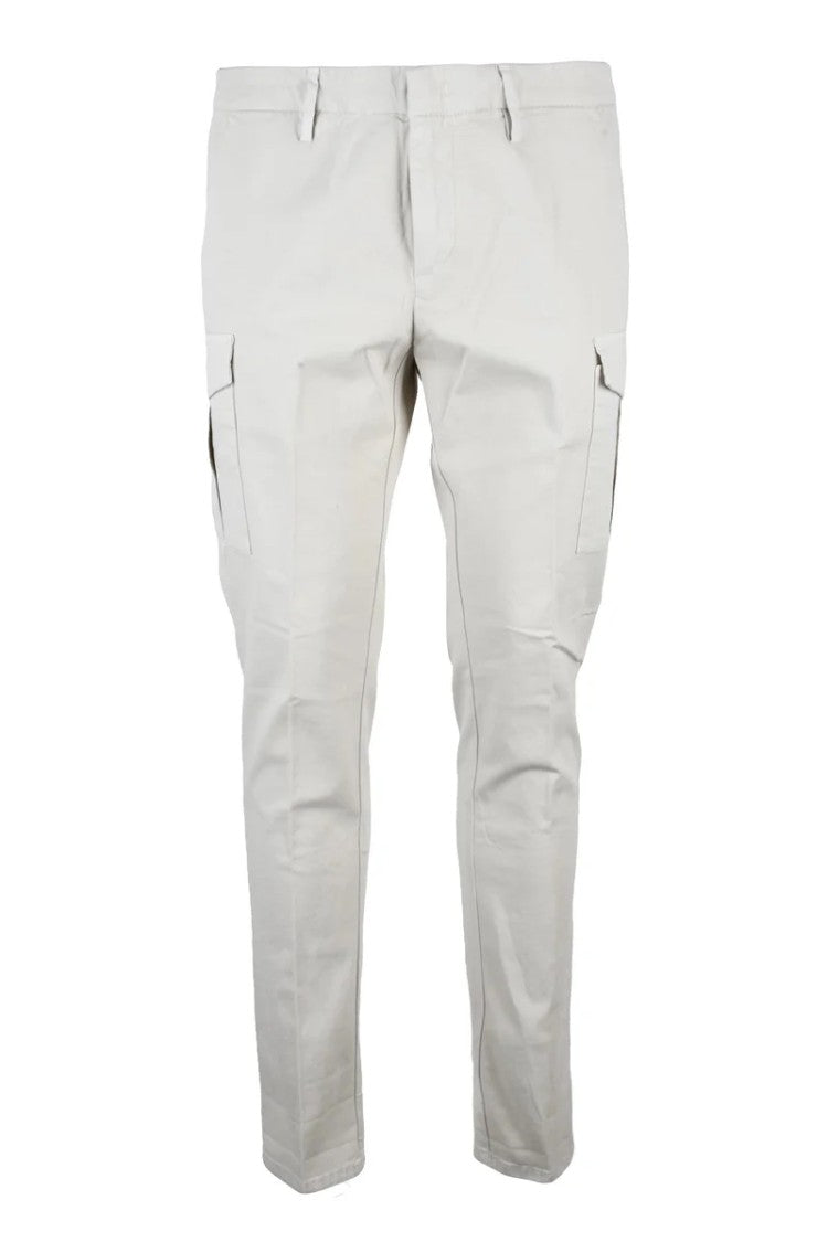 Dondup Eddy Cargo Trousers - White