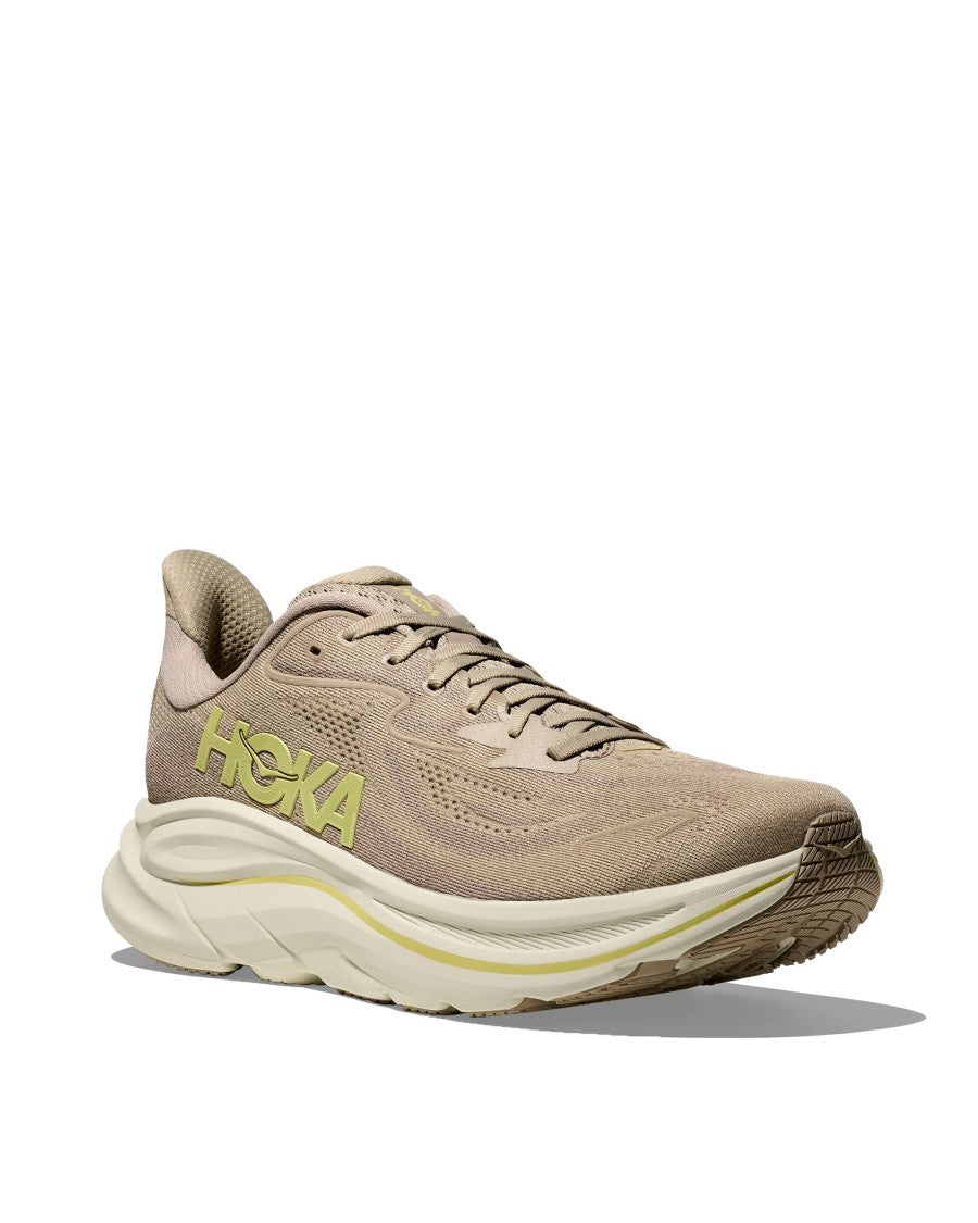 Hoka M Clifton 10 Raw Linen/Stone Sneakers