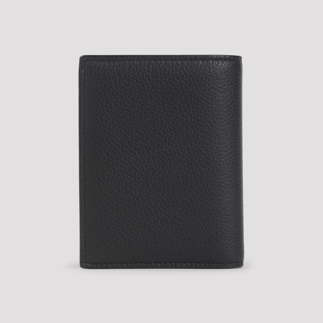 Saint Laurent Compact Textured Calf Leather Wallet