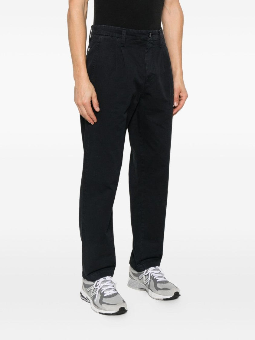 C.P. Company Relaxed-Fit Chino Trousers With Double Front Pleat