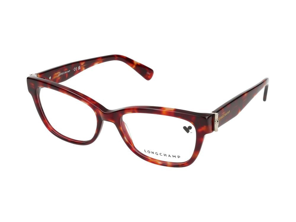 Longchamp Eyeglasses Longchamp Lo2713 640 Red Havana 54/17/140