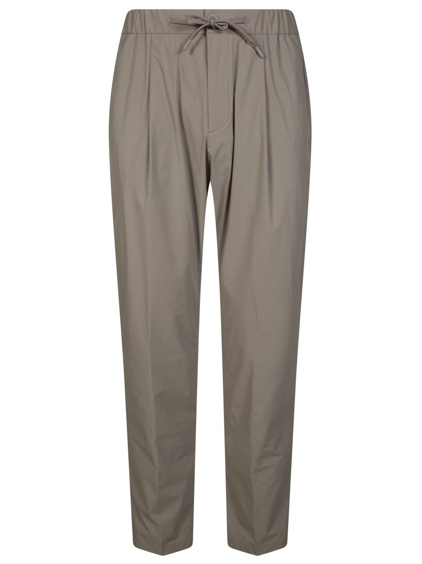 Herno Technical Nylon Relaxed Drawstring Pants