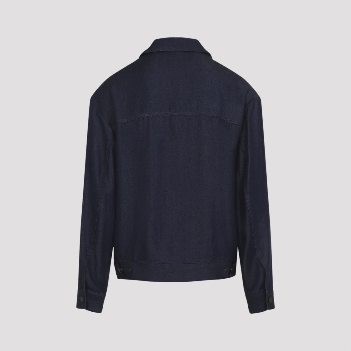 Giorgio Armani Blue Viscose Jacket