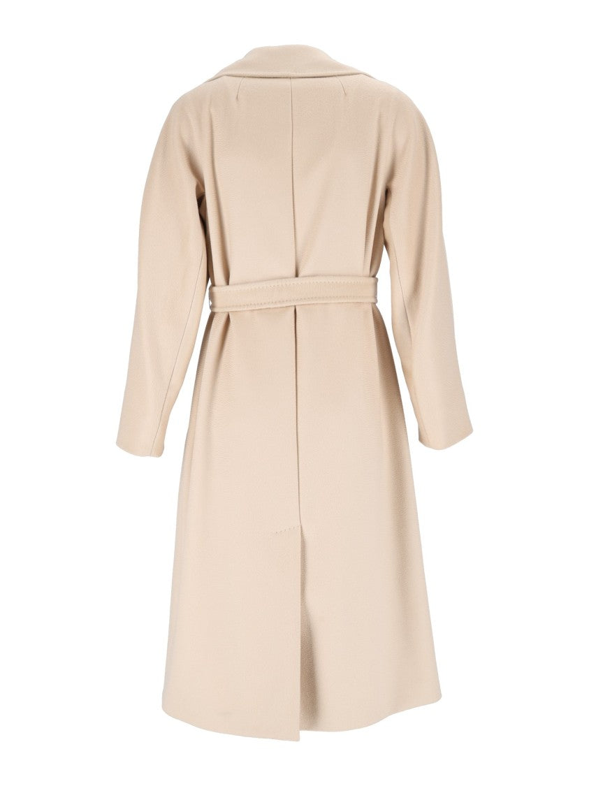 Max Mara Beige Resina Belted Coat