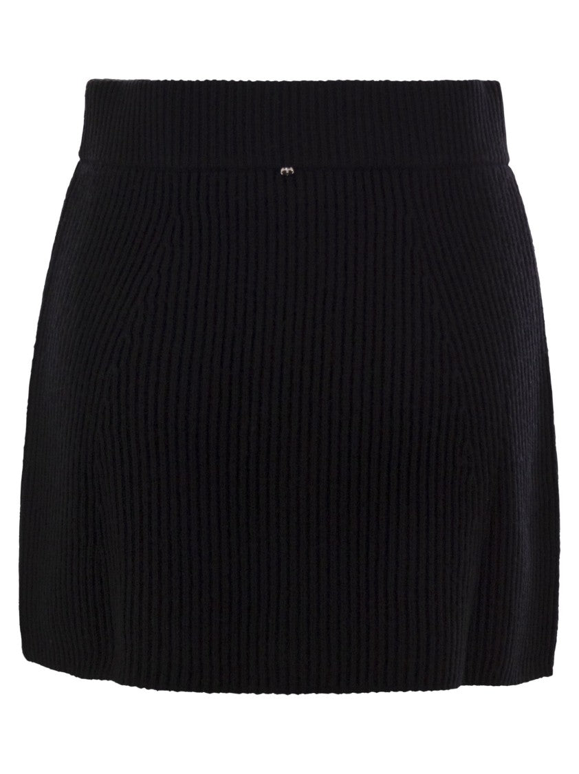 Sportmax Refolo - Wool And Cashmere Skirt
