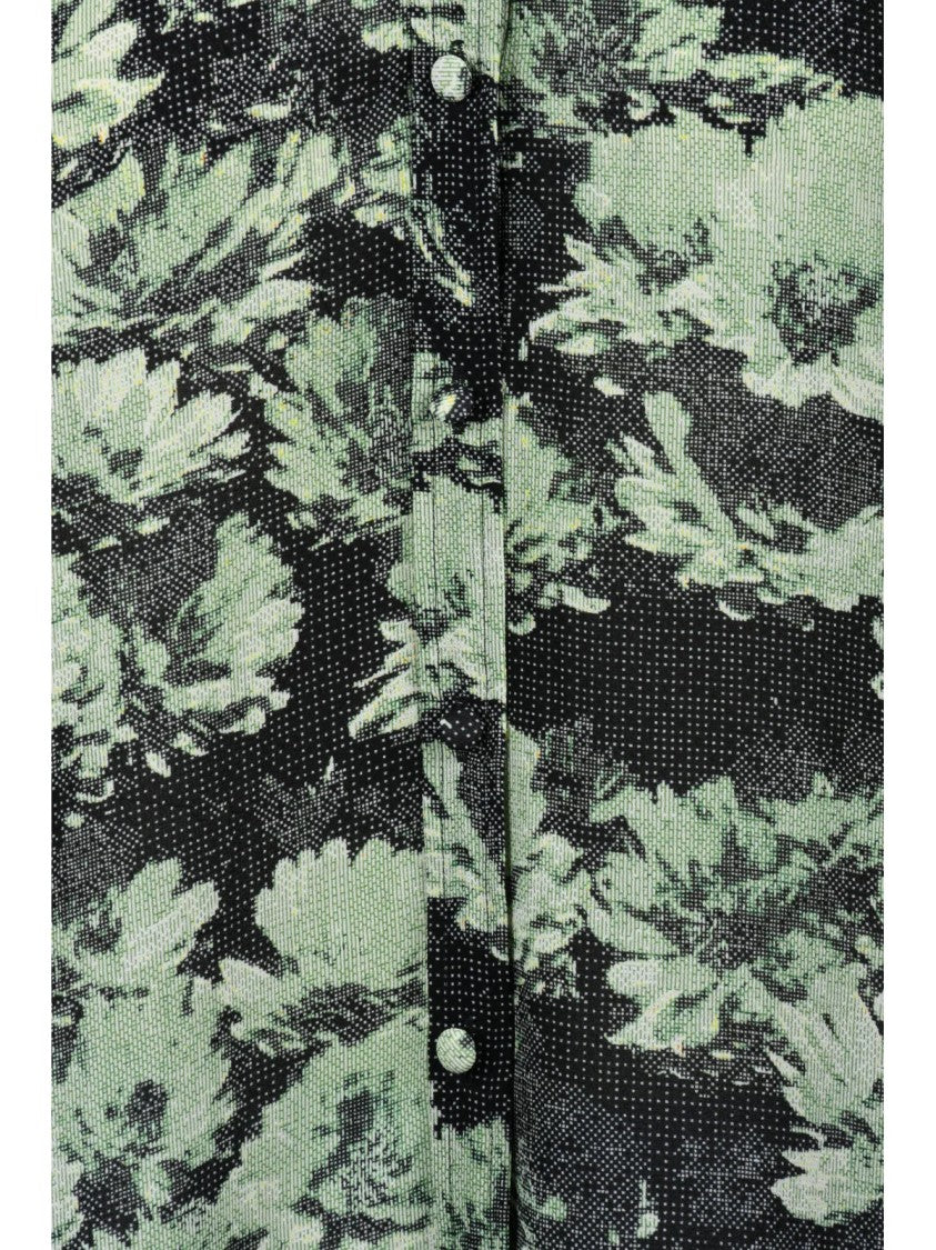 Tory Burch Viscose Shirt - Green/Black