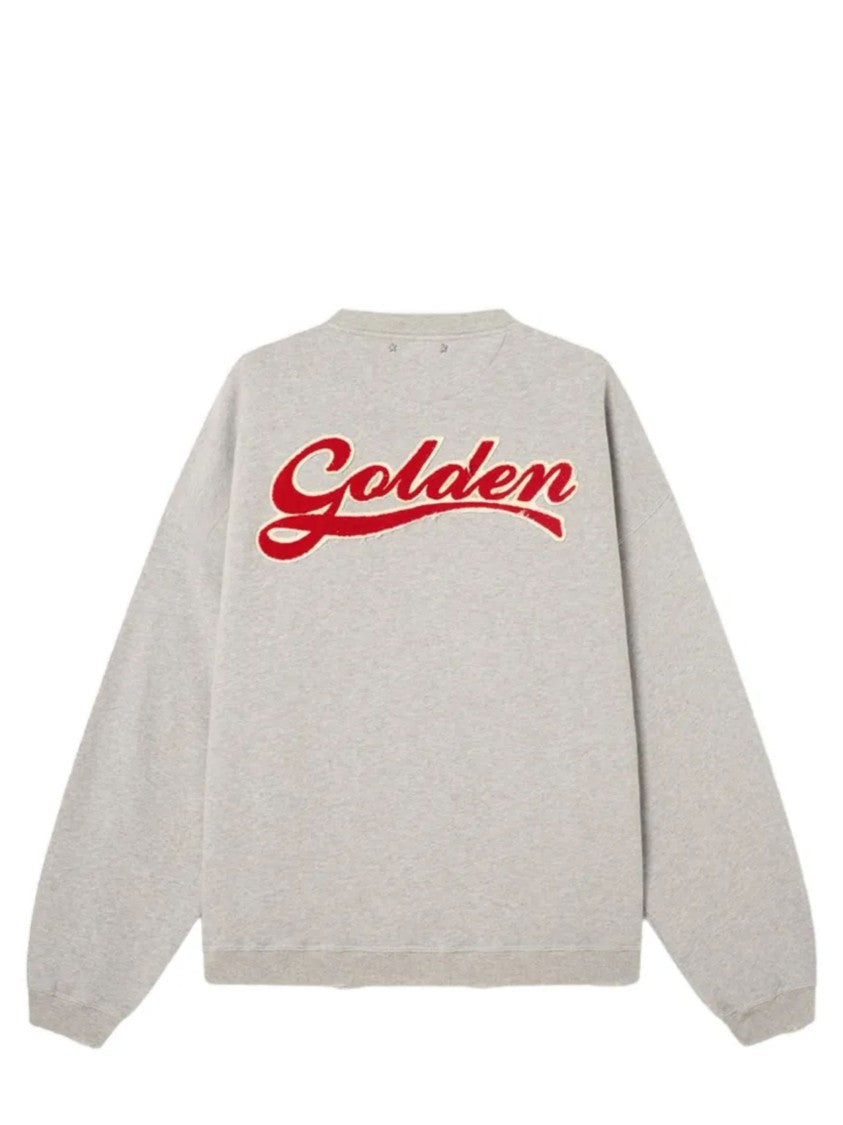 Golden Goose Grey Cotton Sweatshirt