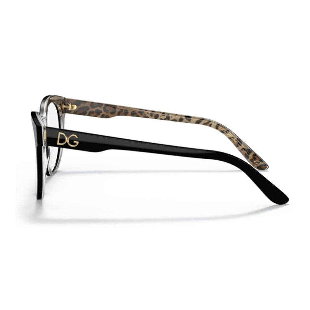 Dolce & Gabbana Dg3334 Geometric Round Frame Eyeglasses