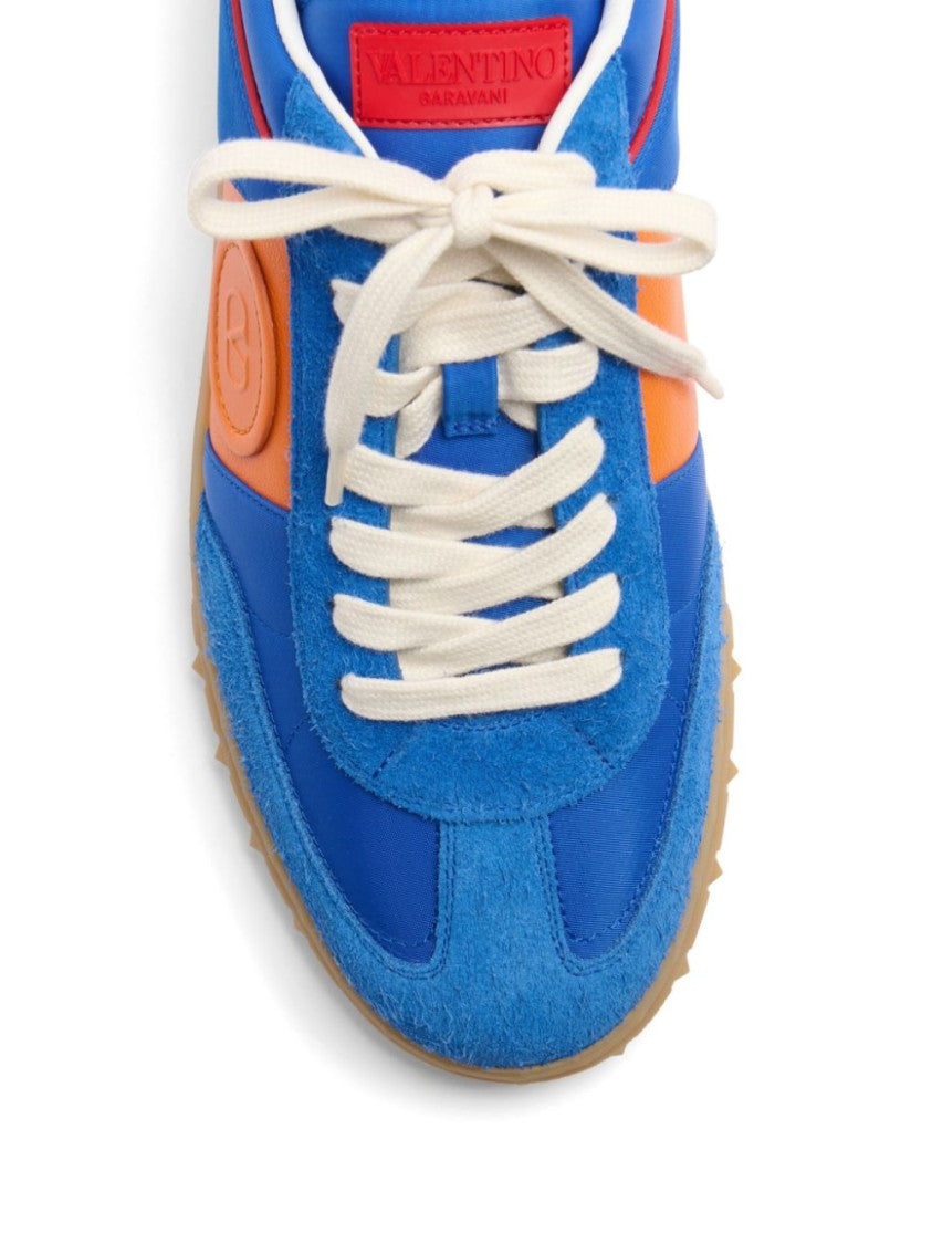 Valentino Garavani Color-Blocked Sneakers With Rockstud Detailing