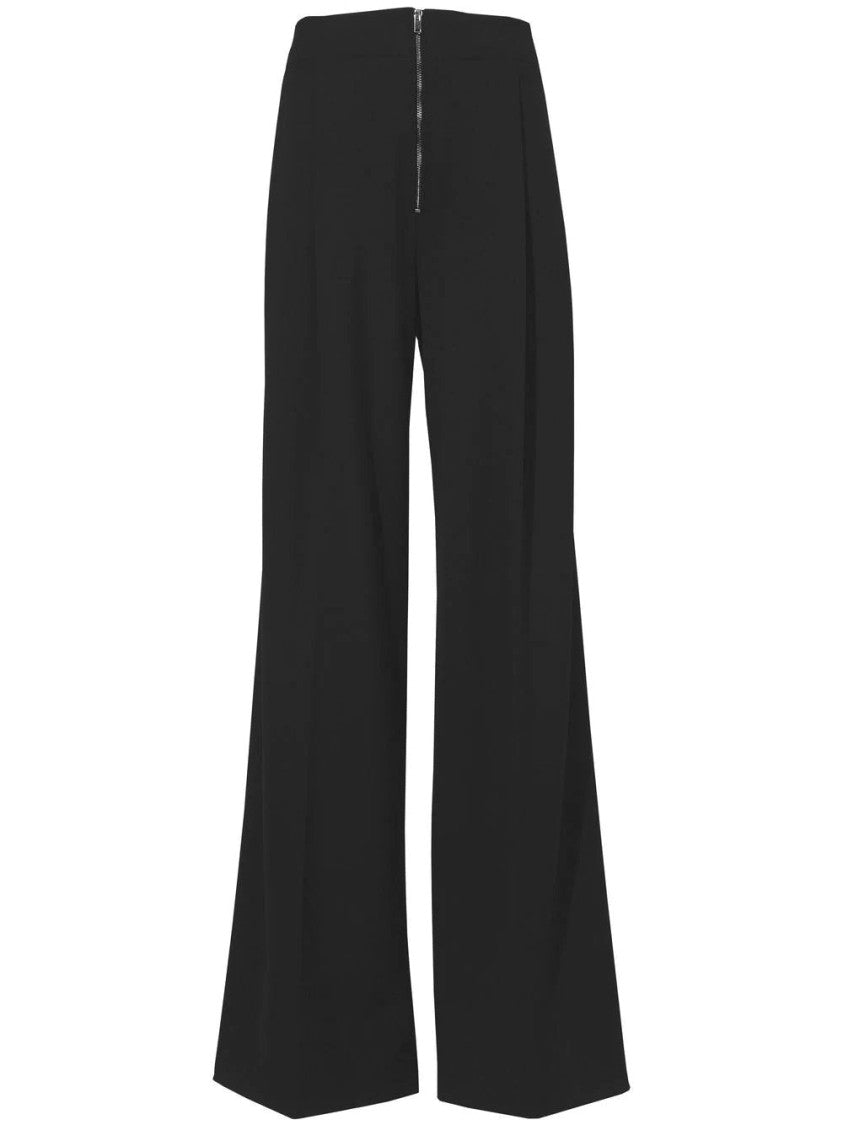Proenza Schouler Relaxed Fit Black Wool Trousers