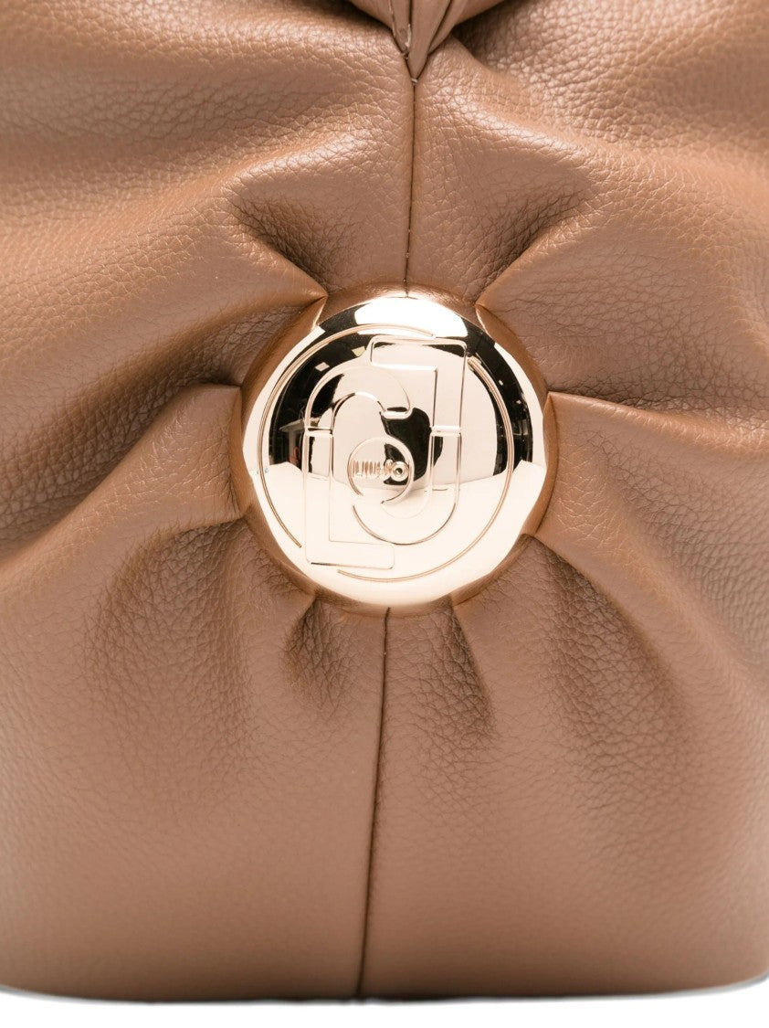 Liu Jo Soft Pebbled Handbag With Dual Handles