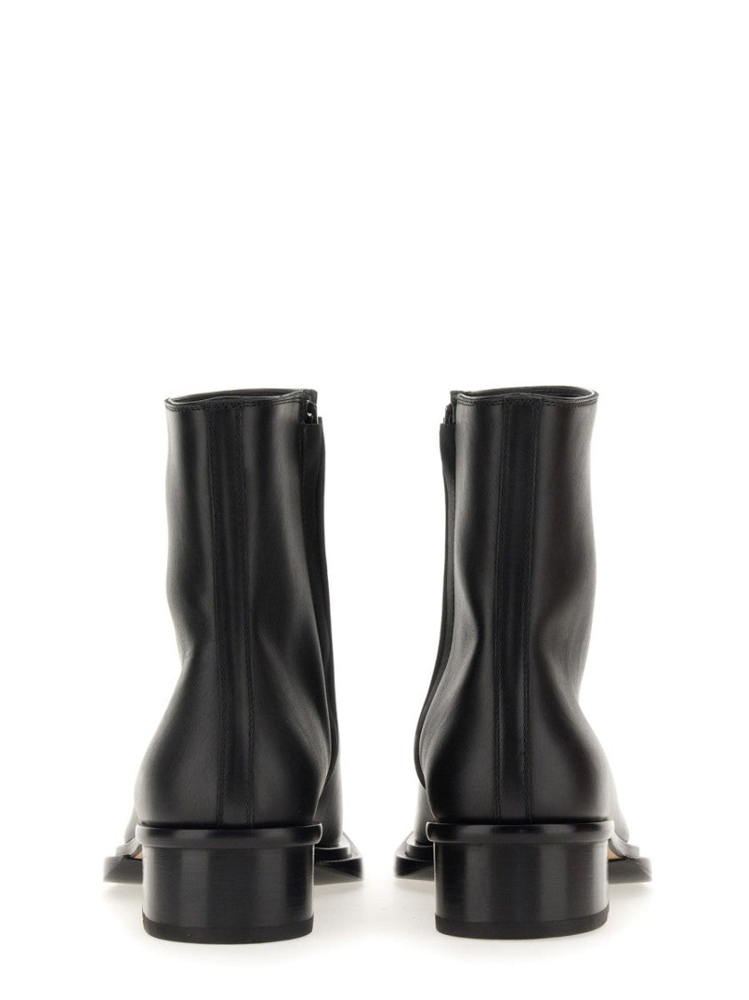 Alexander Mcqueen Cuban Stack Boot
