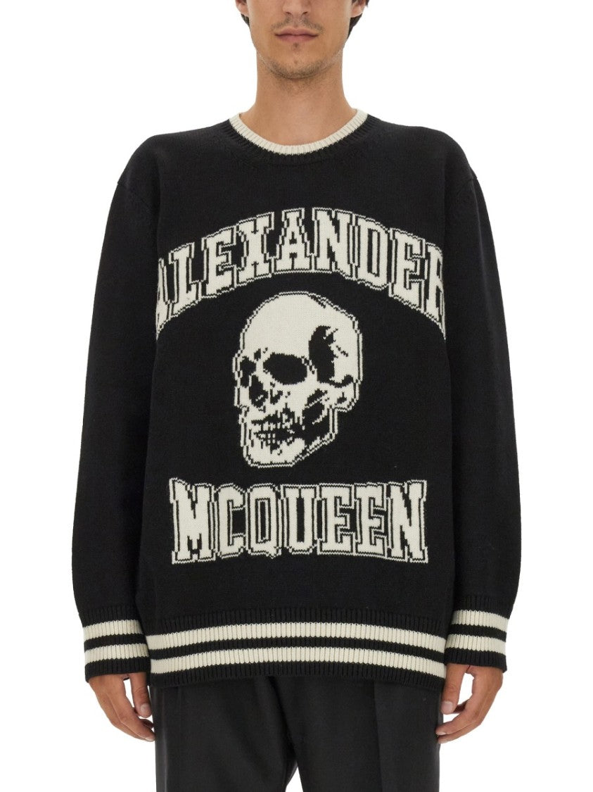 Alexander Mcqueen Varsity Sweater