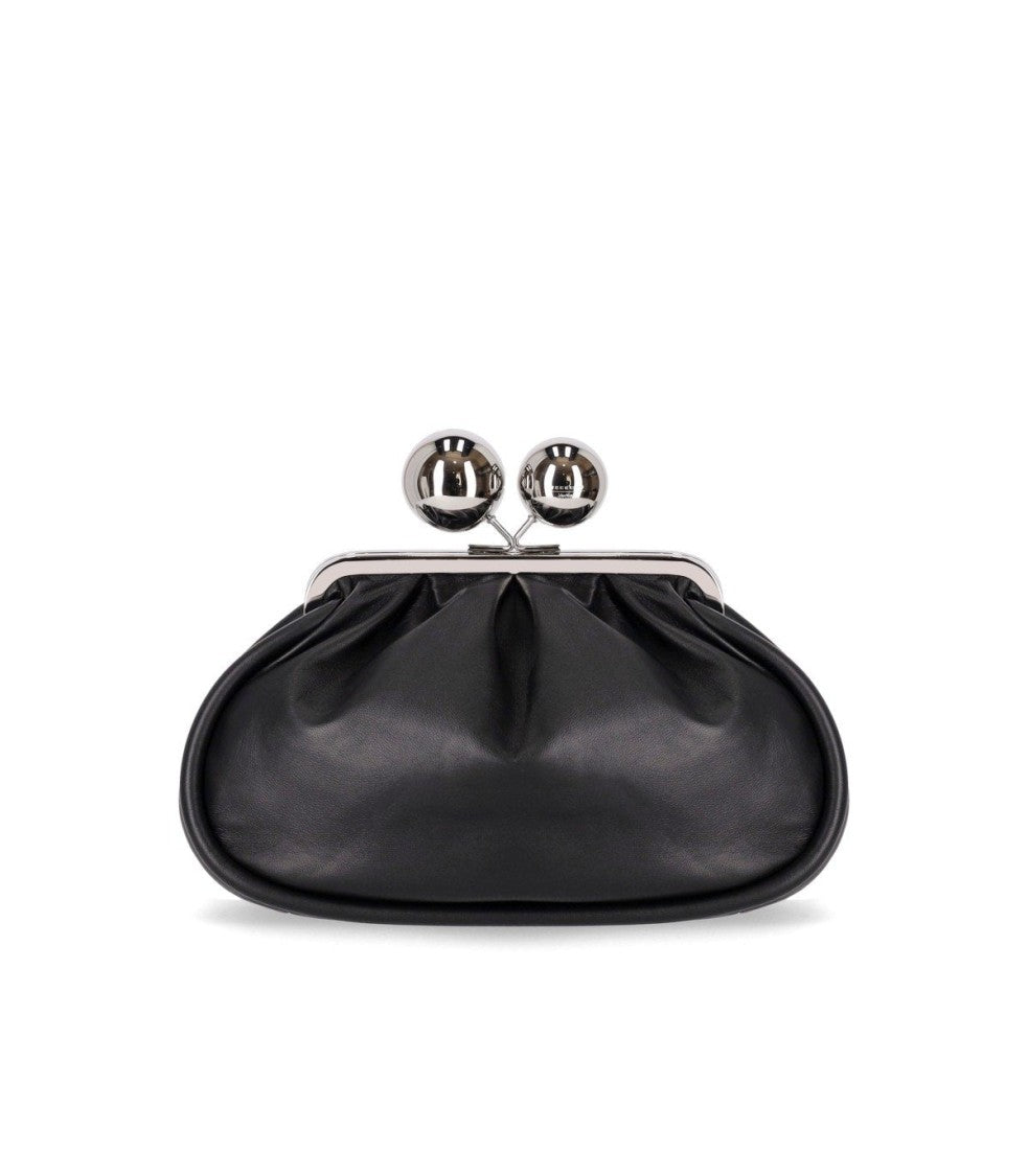 Max Mara Pasticcino Milvanew Medium Black Clutch