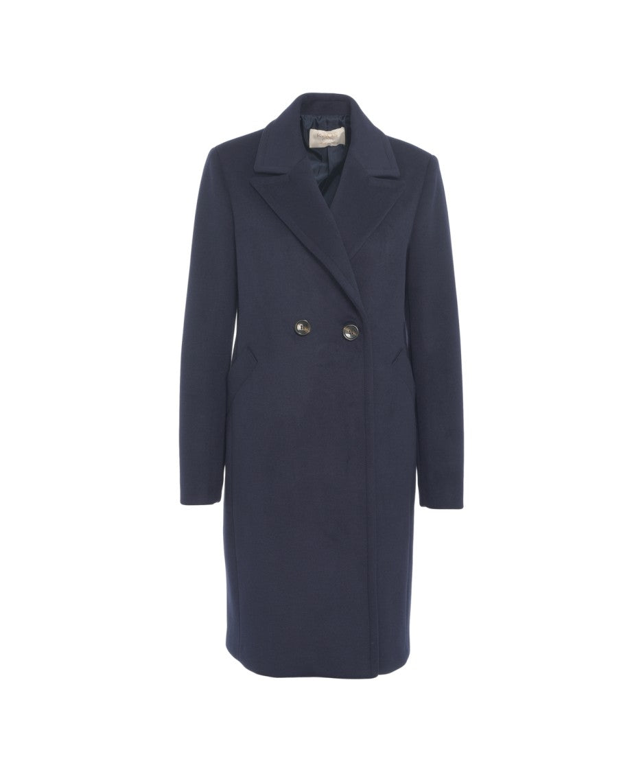 Kaos Double-Breasted Structured Coat