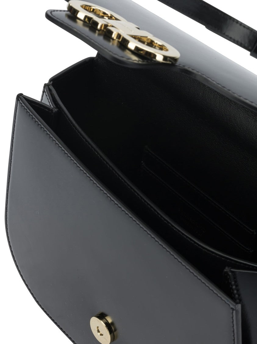 Ferragamo Compact Leather Crossbody Bag