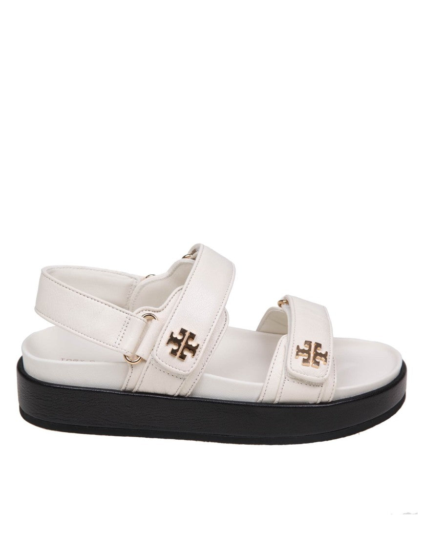 Tory Burch Kira Sport Sandal In Ivory Leather