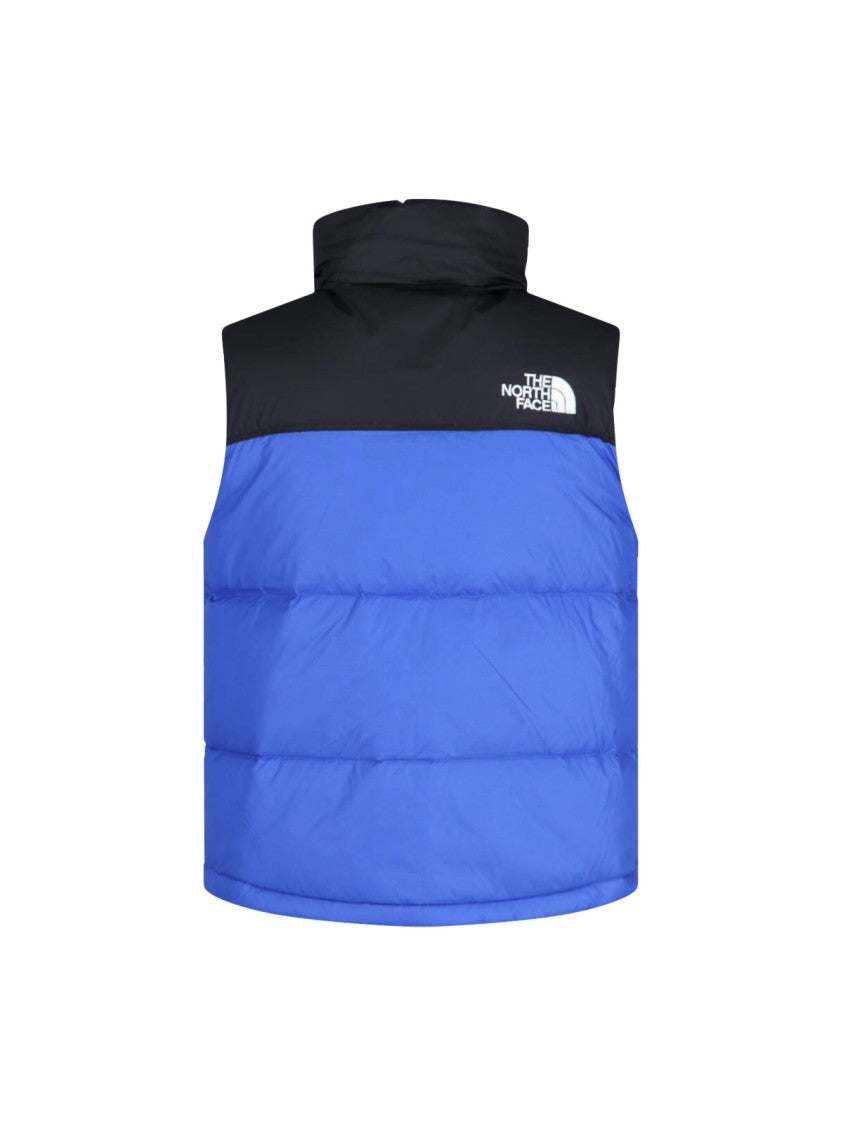 The North Face Retro Nuptse 1996 Padded Gilet In Blue